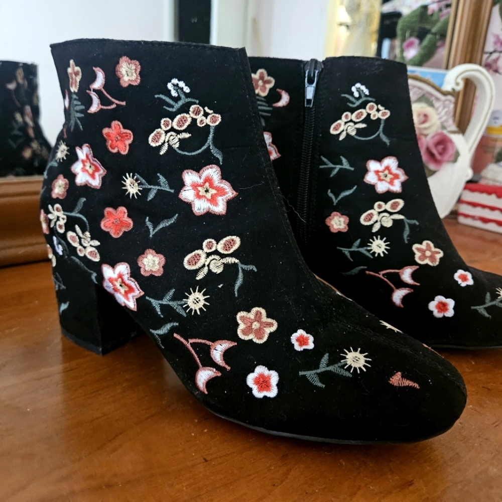 Embroidered Boots